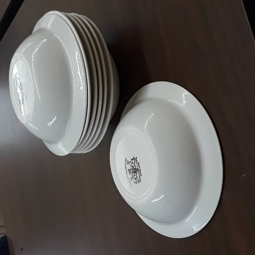 7 Ws Adams and Sons soup/ cereal bowls